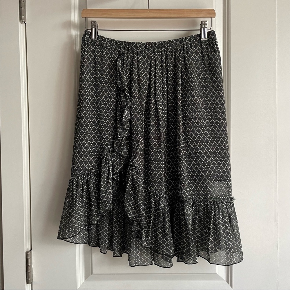 Isabel Marant silk ruffle skirt